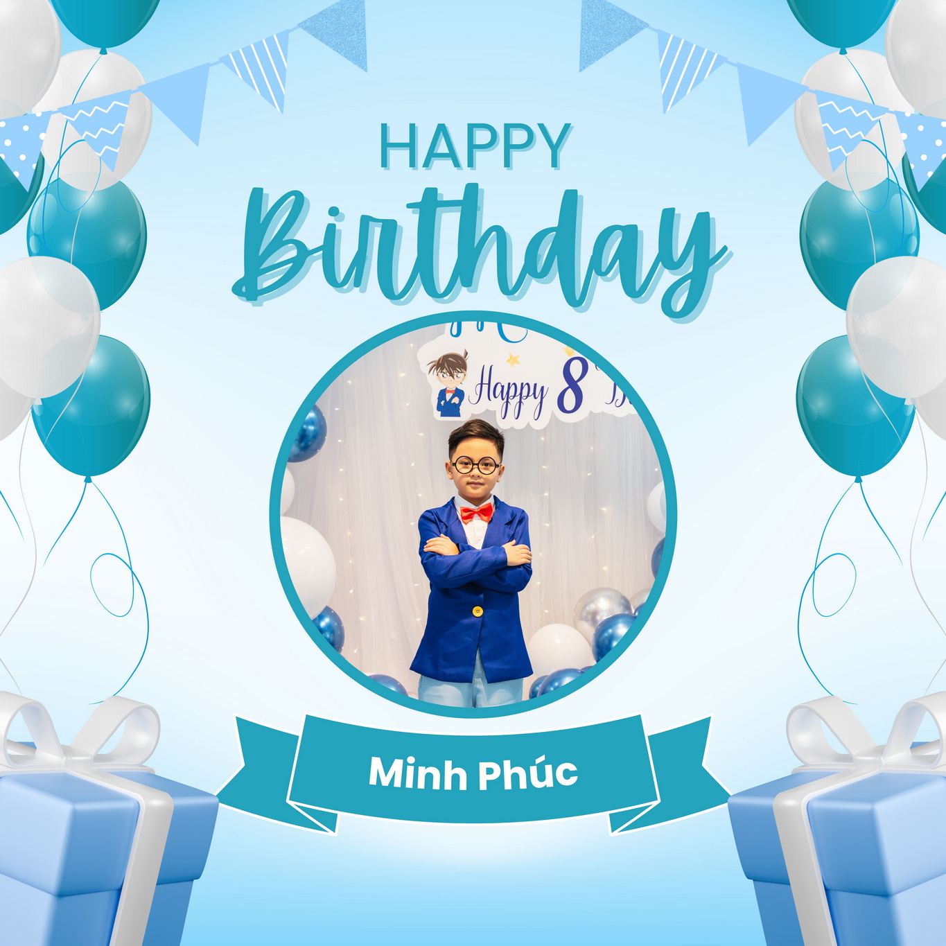 Sinh nhật Minh Phúc