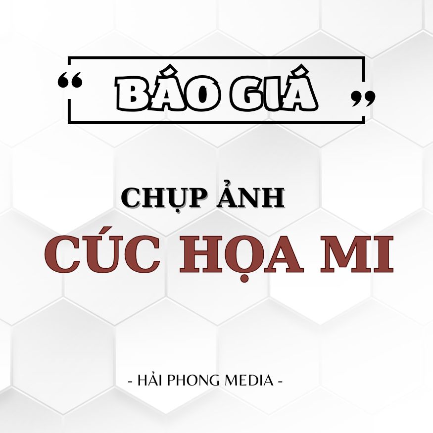 BÁO GIÁ GÓI CHỤP CÚC HỌA MI