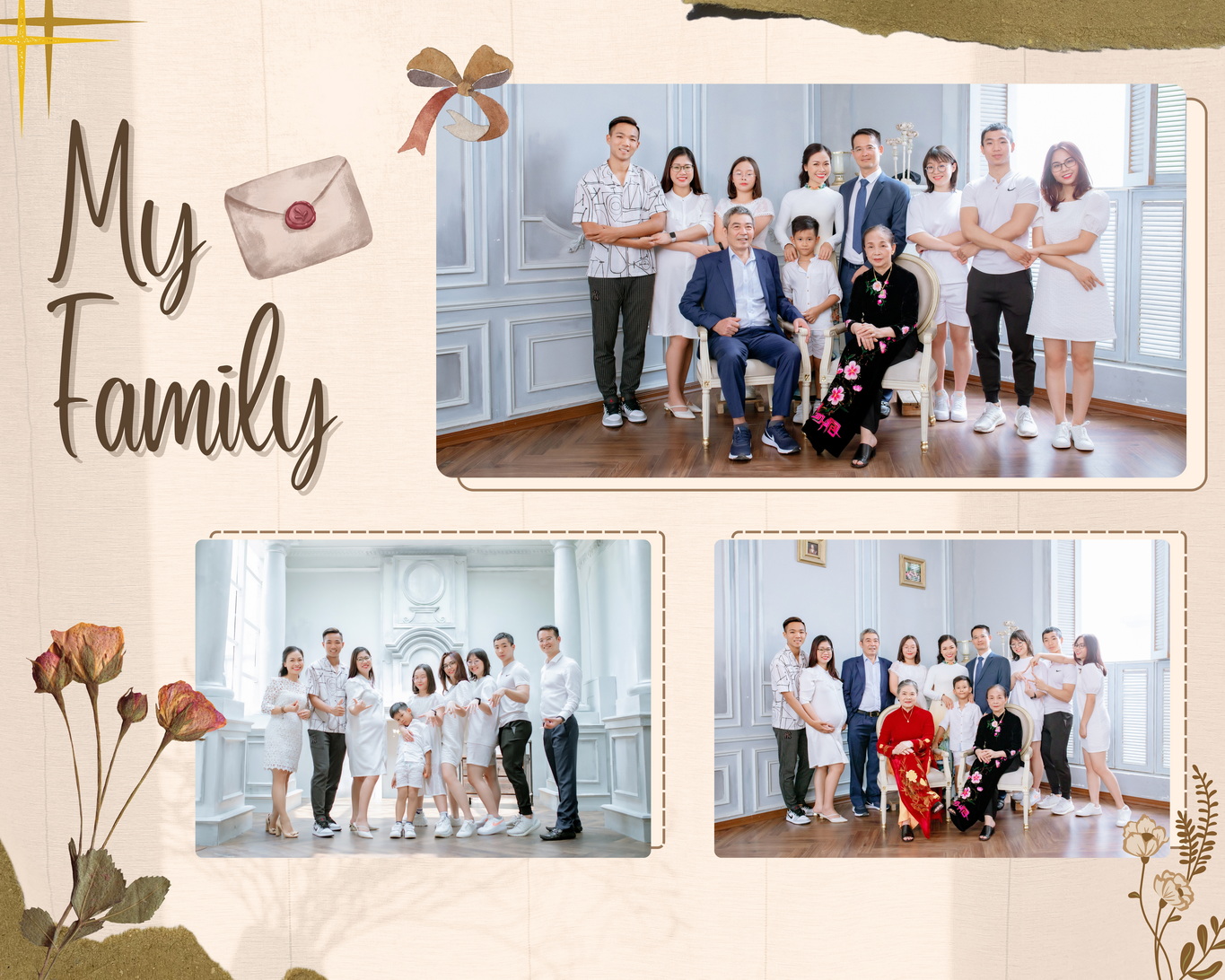 Dù lớn khôn vẫn bé nhỏ trong mắt gia đình