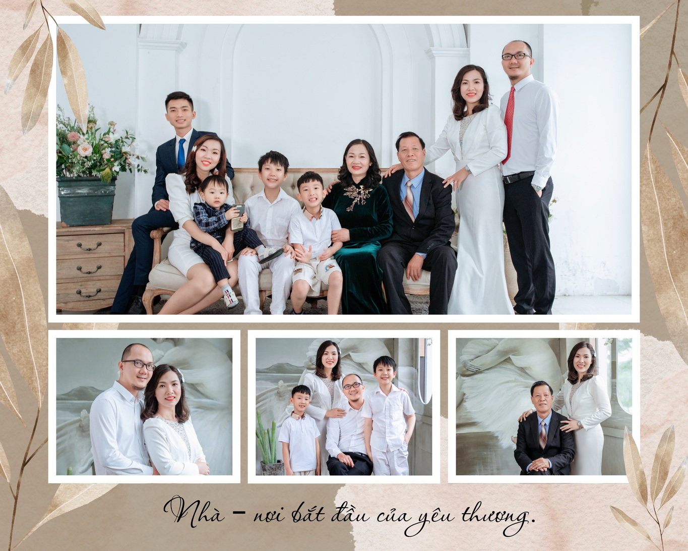 Nhà là nơi có cha mẹ, có tiếng cười, có tình yêu thương