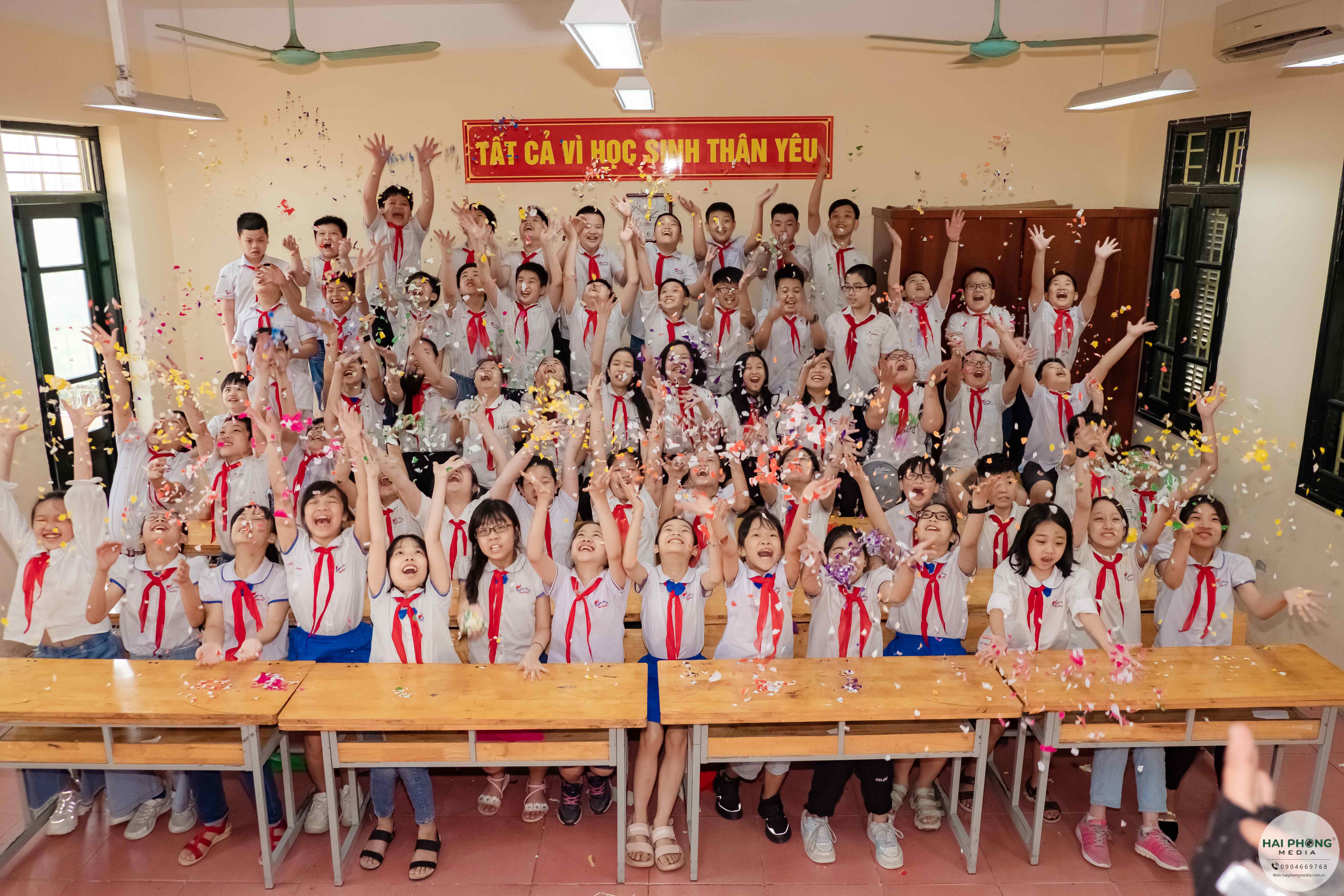 Lớp 5A trường Nguyễn Trãi